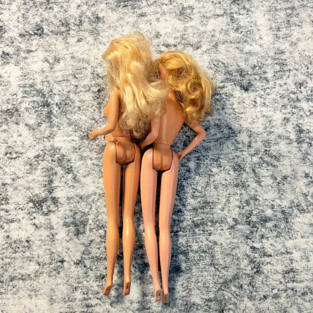 Mattel Vintage 1983 Crystal 1988 SuperStar Barbie Lot Dolls 11.5in 80s Toy